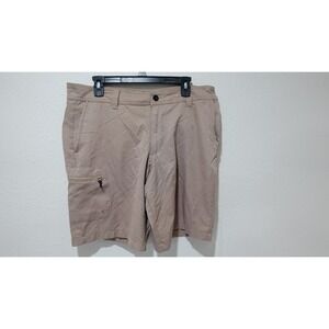 Magellan Outdoors Fish Gear Water Repellent Shorts Mens Size 32 Beige
